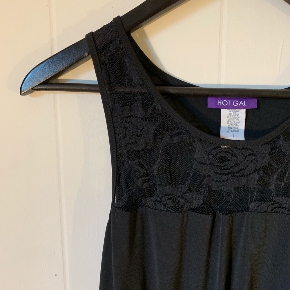 Black Lace Romper